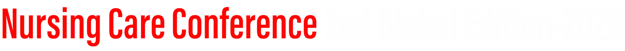 Nursing Care Conference 2026